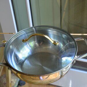 Wolfgang Puck 10" Cassoulet 18-10 stainless steel